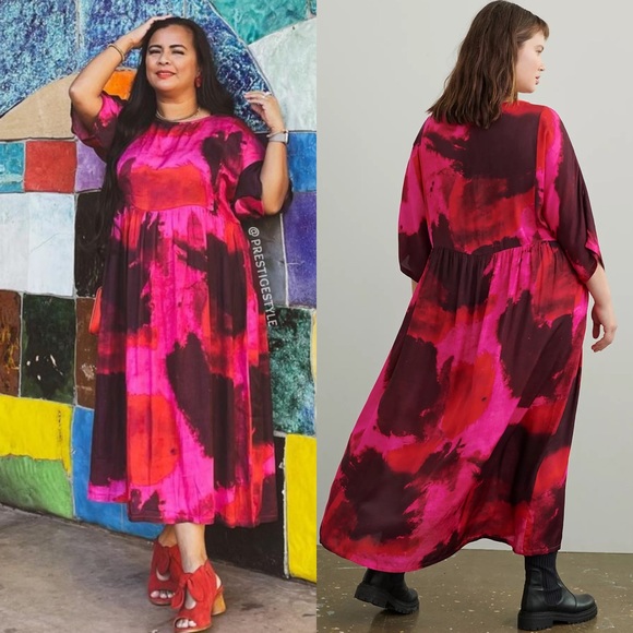 Anthropologie Lysandra Tie-Dye Maxi Dress - Picture 9 of 9